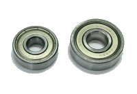 ナックルの上下に入るベアリング